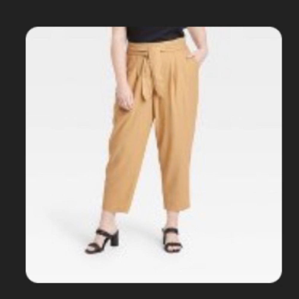 Cropped pants Who What Wear size 1X